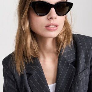 Garrett Leight Dottie Sunglasses Sunglasses with Tan Case and Cloth